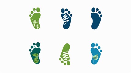 footprint in the grass