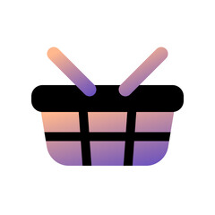 Editable picnic shopping basket vector icon. Part of a big icon set family. Perfect for web and app interfaces, presentations, infographics, etc