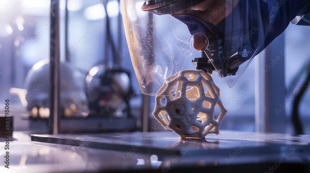 Poster discover the impact of 3d printing on industrial design, where additive manufacturing accelerates pr