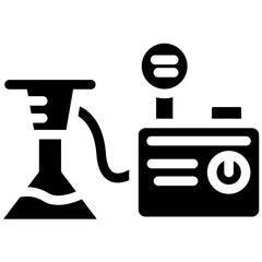 Lab Vacuum vector icon illustration of Lab iconset.