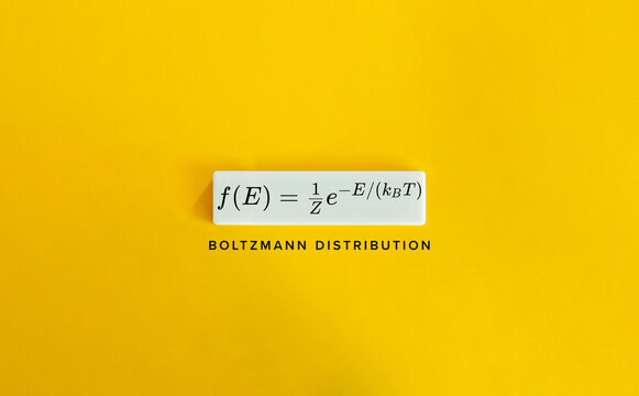 Boltzmann Distribution (also Gibbs Distribution).