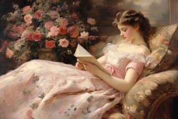 Reading Painting Reading Art 