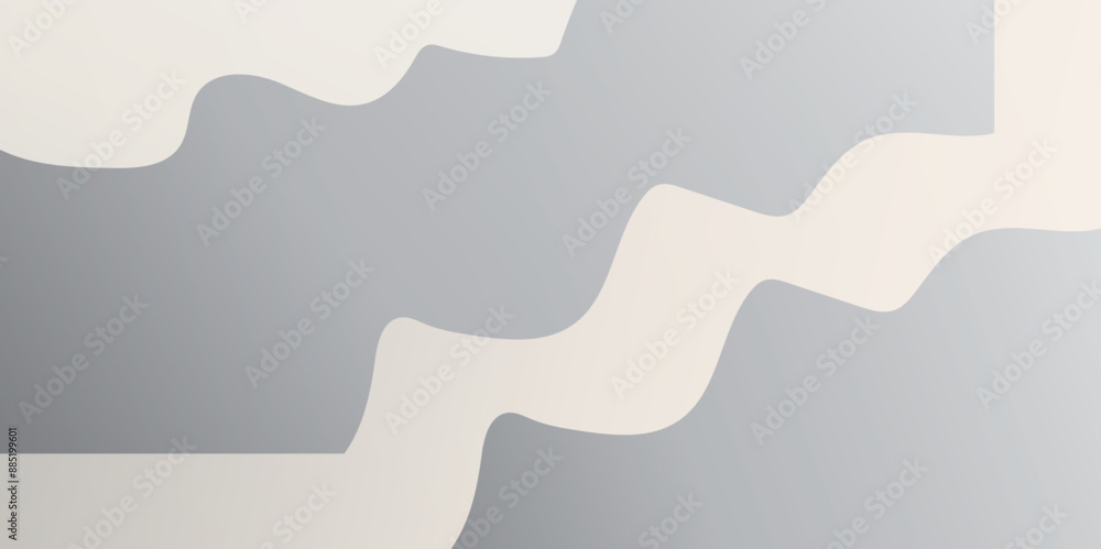 Aufkleber abstract co0lorful modern vector background with minimalist dynamic and smooth wave shapes abstract 