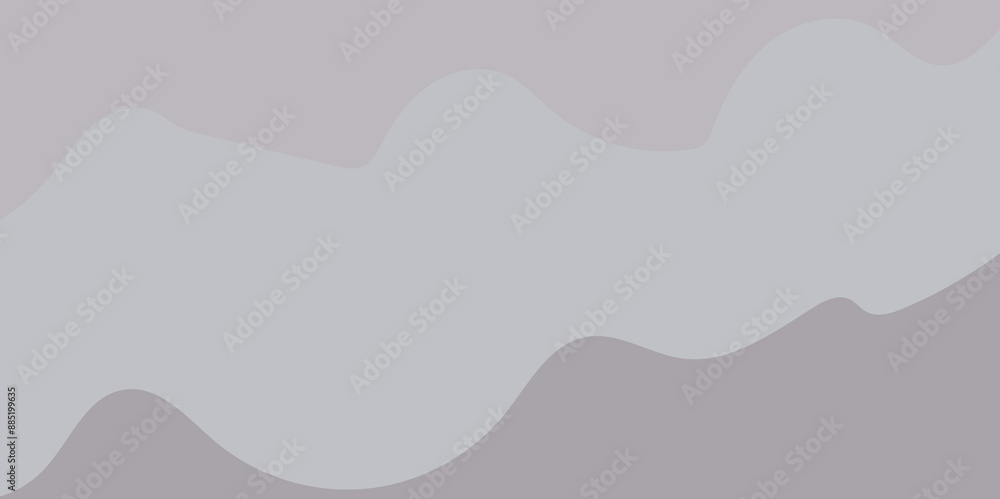 Aufkleber abstract deep white modern vector background with minimalist dynamic and smooth wave shapes abstract