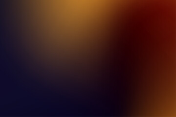 Soft Dark Blue and Orange Sunset Abstract Gradient Backdrop. Vector Illustration. 
