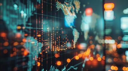 Obraz premium Understand the principles of international corporate finance, managing cross-border investments, currency fluctuations, and regulatory challenges.