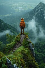 Hiking to the Summit of Mountain Bliss