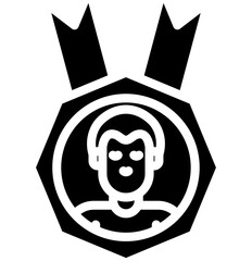 Customer Loyalty vector icon illustration of Business Analytics iconset.