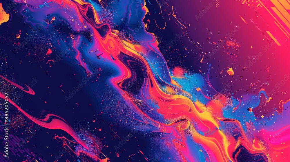 Fototapete unleash the potential of bold backgrounds, featuring intense colors and unique patterns. ideal for c