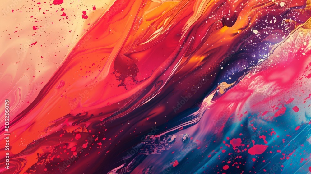 Fototapete unleash the potential of bold backgrounds, featuring intense colors and unique patterns. ideal for c