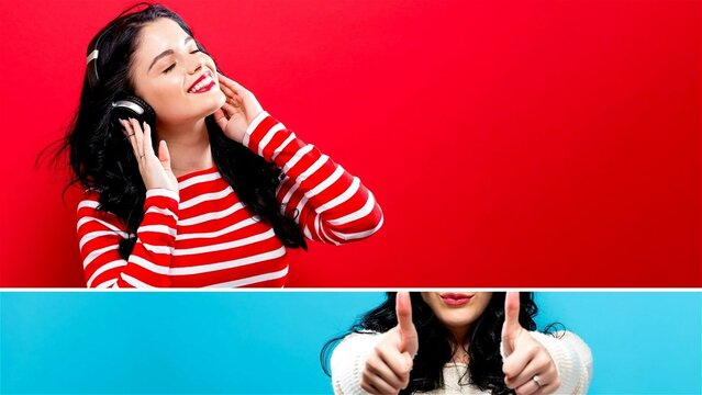 Split Screen Horizontal Shots 3 Media