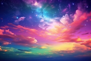 Obraz premium Sky backgrounds outdoors nature.