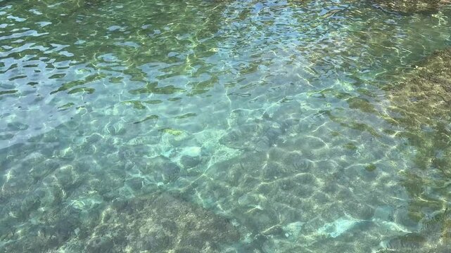 Sea clear water