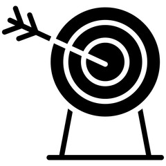 Archery Set vector icon illustration of Outdoor Fun iconset.