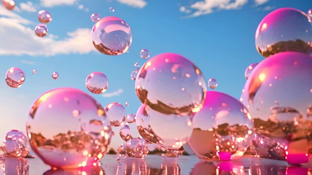 Giant Bubbles Video 4K