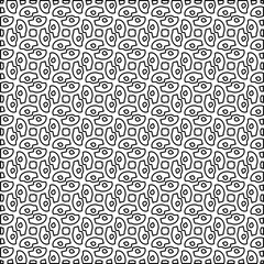 Repeat patterns.Abstract shapes from lines. Vector graphics for design, prints, decoration, cover, textile, digital wallpaper, web background, wrapping paper, clothing, fabric, packaging, cards.