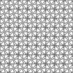 Fototapeta premium Repeat patterns.Abstract shapes from lines. Vector graphics for design, prints, decoration, cover, textile, digital wallpaper, web background, wrapping paper, clothing, fabric, packaging, cards.