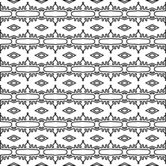 Fototapeta premium Repeat patterns.Abstract shapes from lines. Vector graphics for design, prints, decoration, cover, textile, digital wallpaper, web background, wrapping paper, clothing, fabric, packaging, cards.