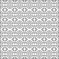 Repeat patterns.Abstract shapes from lines. Vector graphics for design, prints, decoration, cover, textile, digital wallpaper, web background, wrapping paper, clothing, fabric, packaging, cards.