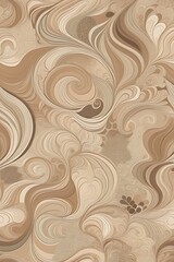 Calming Earth Tone Patterns: Natural Abstract Art for Tranquil Designs
