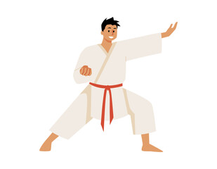 Martial arts. Karate.