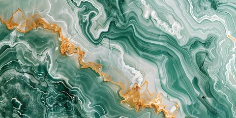 Naklejka premium Luxurious Abstract Marble Textures with Swirls of Vibrant Colors