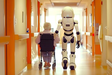 高齢者の日常生活をサポートする介護用AIロボット