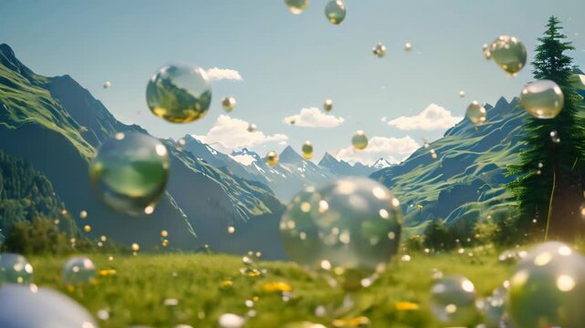 Giant Bubbles Video 4K