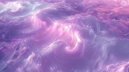 Obraz premium Abstract purple and pink swirling clouds with a dreamlike quality
