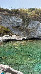 rocky coast of the sea