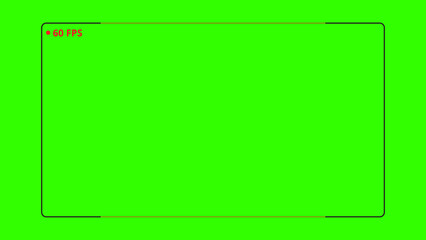 Green screen background, VFX motion tracking markers. Art design green screen backdrop template. Abstract concept video footage replacement tracking markers element. Full HD 4k.