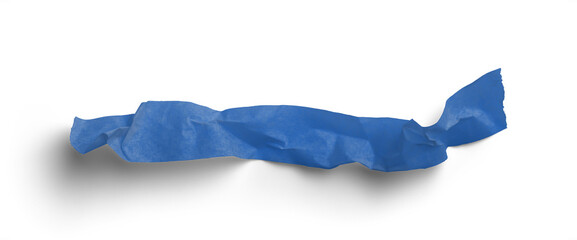 Blue Used Masking Tape 2