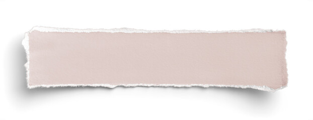 Blush Deckled Edge Landscape Strip Paper 2