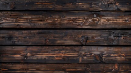Obraz premium A close-up of a rustic wood wall