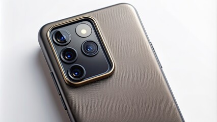 Premium multi-camera smartphone case with sleek design and advanced photography capabilities, technology, smartphone