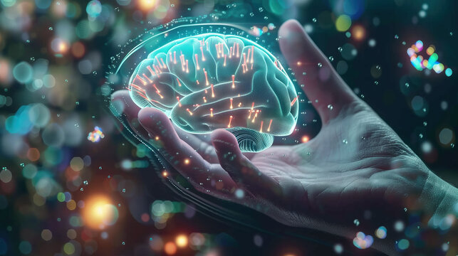 Alpha-GPC Supplement Boosting Cognitive Function with Hologram, Clear Mind and Improved Focus