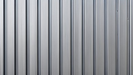 Obraz premium Seamless vertical texture of gray plastic, metal or wooden building cladding pattern, seamless, vertical, texture, gray