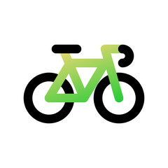 Editable bicycle vector icon. Vehicles, transportation, travel. Part of a big icon set family. Perfect for web and app interfaces, presentations, infographics, etc