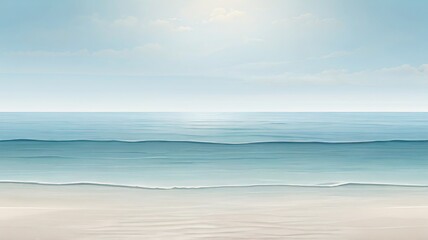 Fototapeta premium beach and blue sky