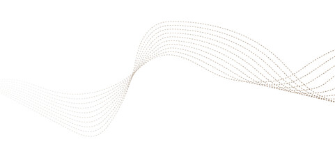 Grey Wave lines, frequency wave, twisted curve lines with blend effect.  modern wave lines pattern. Flowing wavy lines pattern. Abstract liquid shapes, wave effect dotted gradient texture.