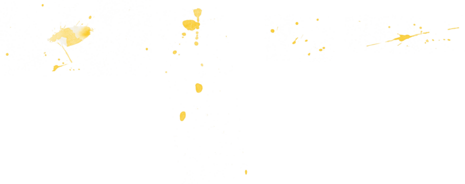 Yellow Watercolor Splashes Stain 1