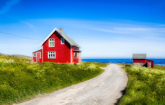 From the Abandoned Fishing Village of Hamningberg in Batsfjord, Varanger, Finnmark, Norway
