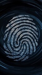 fingerprint maze background wallpaper