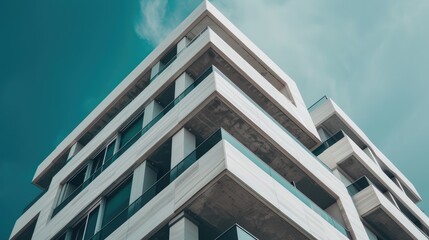 High-rise building with innovative façade design