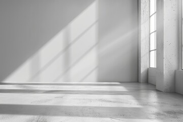 Obraz premium Presentation background with beautiful lights and shadows for gray products