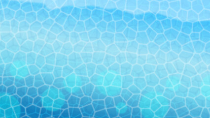 ターコイズブルーの揺らめく水面の背景_2
