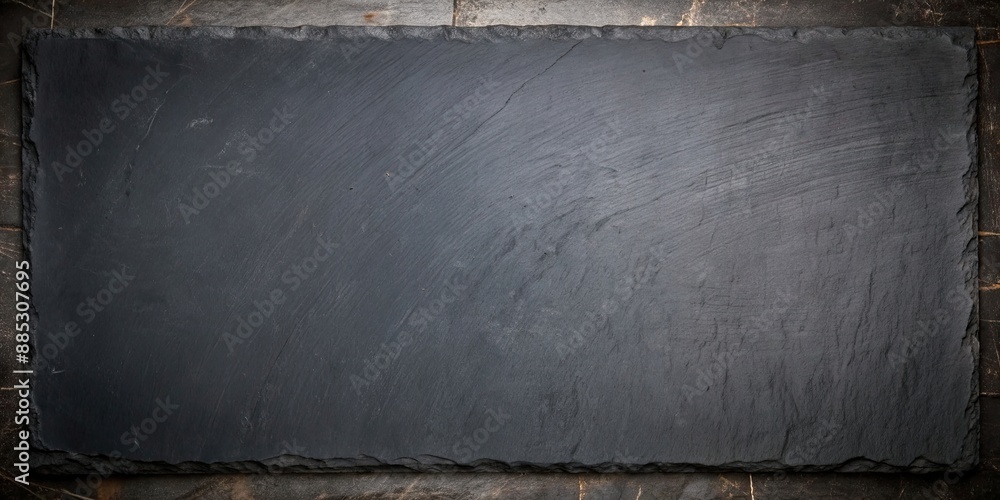 Wall mural Dark grey black slate background perfect for adding a touch of elegance and sophistication to any design project, slate, texture