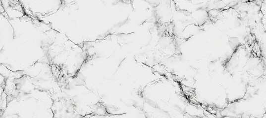 Fototapeta premium Natural marble texture with a white background.
