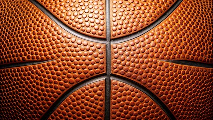 Fototapeta premium Texture of basketball surface with seamless design, basketball, texture, seamless, sport, surface, pattern