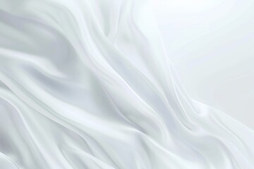 Obraz premium Background with soft white blurred fabric texture